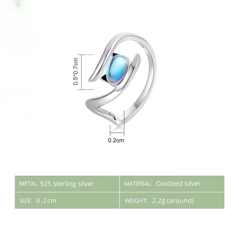 Cute Cat Adjustable Rings