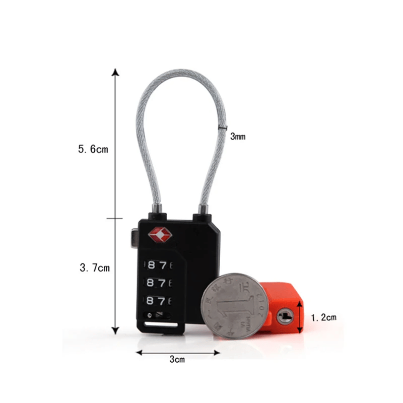 Secure 3-Digit Lock