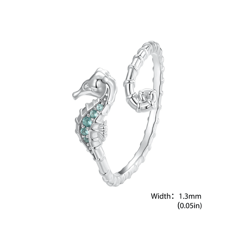 Ocean-Inspired Adjustable Rings