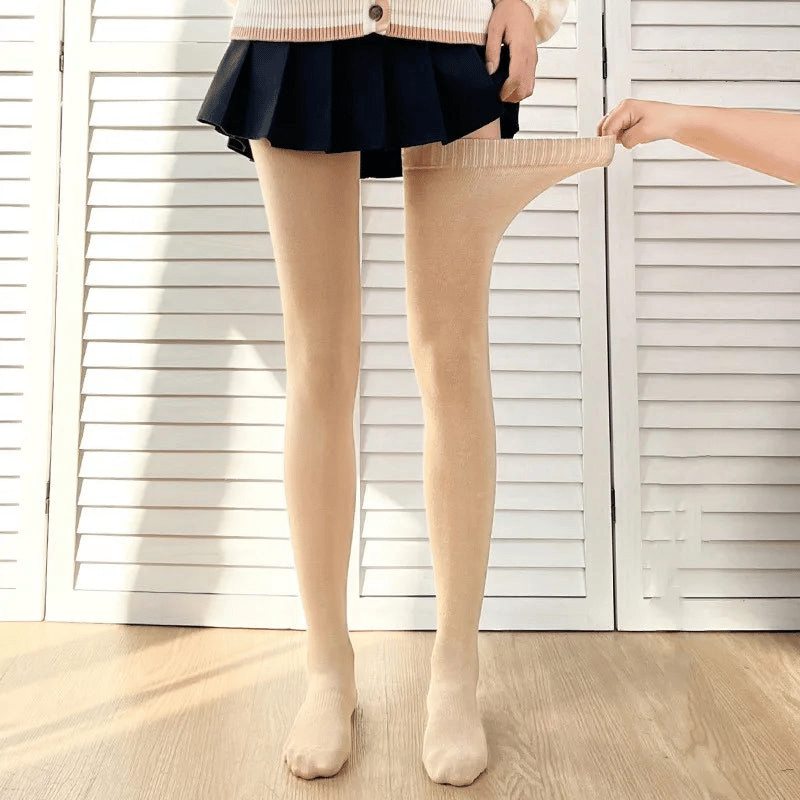 Extra Long Warm Thigh-High Socks - 31.5in (80cm)
