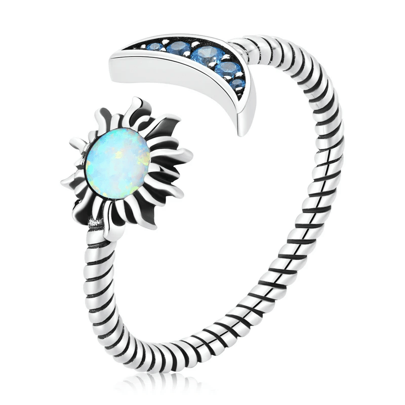 Themed Silver Open Rings