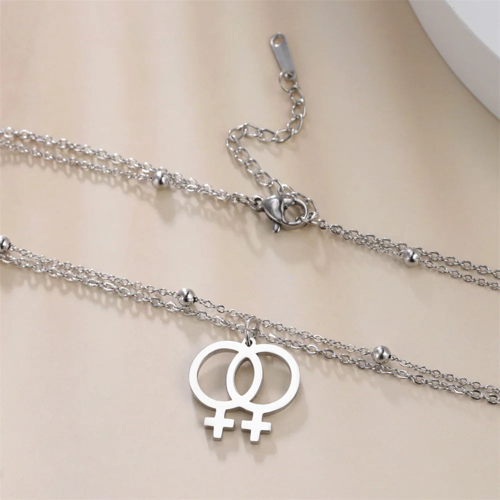 Feminine Lesbian Necklace