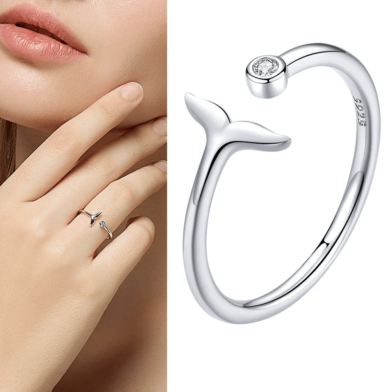 Themed Silver Open Rings