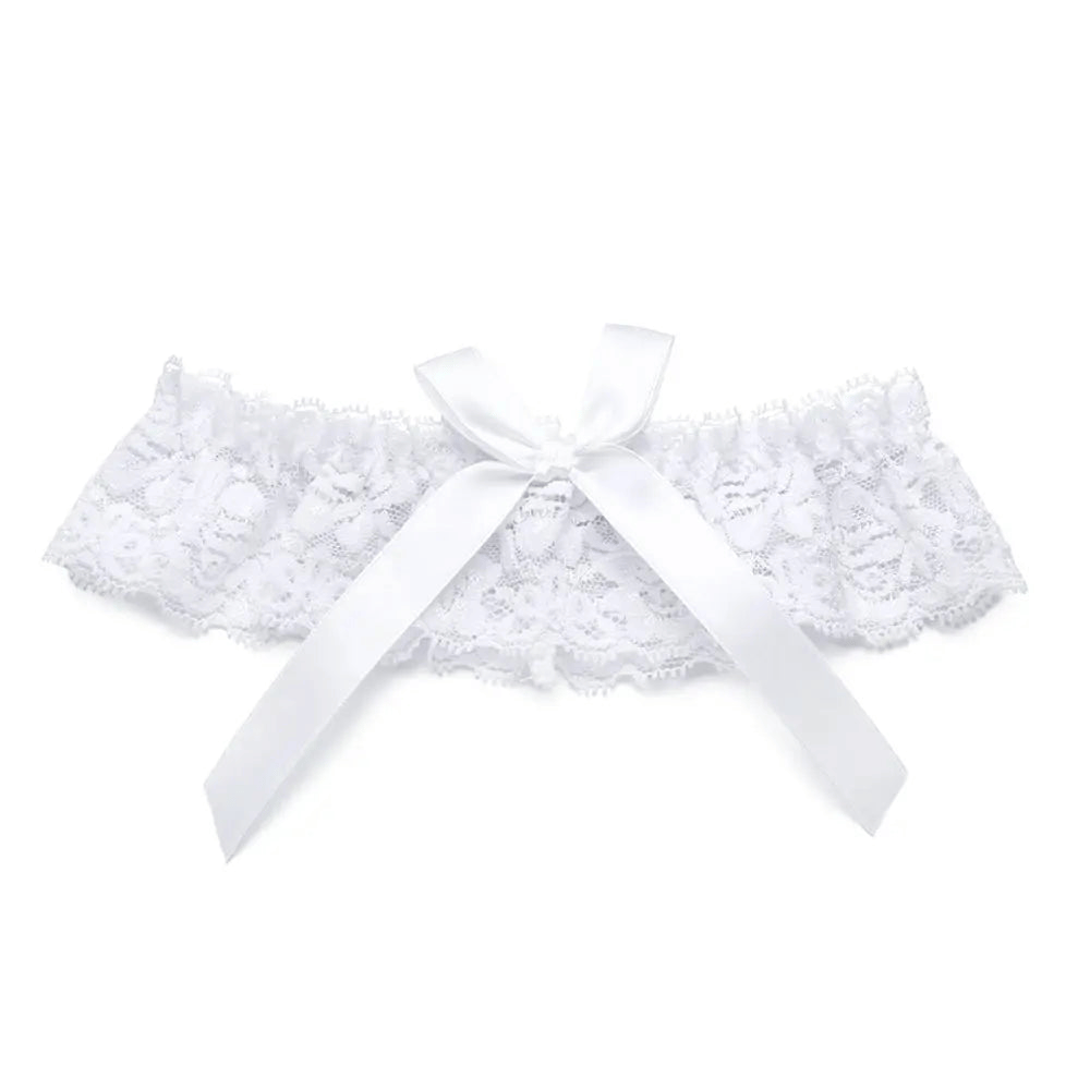Lace Leg Garter Belts