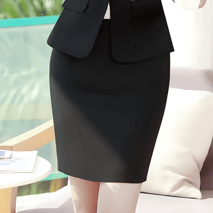 Classic Formal Pencil Skirt