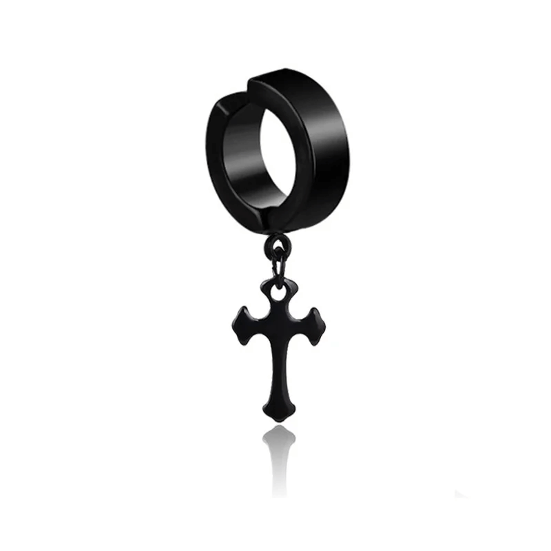 Gothic Style Clip-On Earrings (No Piercing Required)