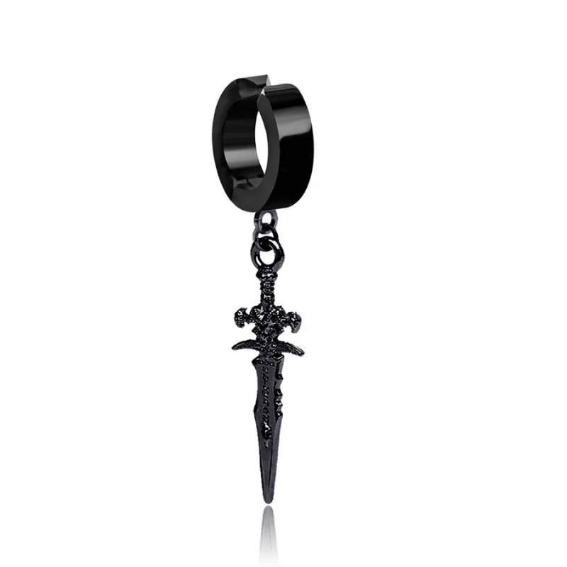 Gothic Style Clip-On Earrings (No Piercing Required)