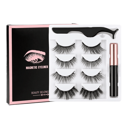 Ready-to-Use Magnetic Eyelashes Kit