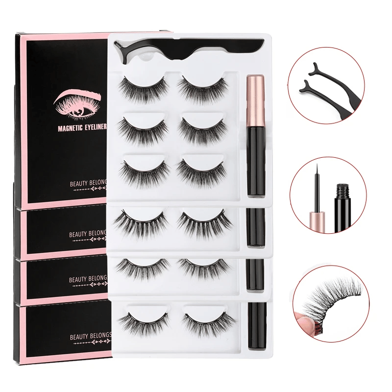 Ready-to-Use Magnetic Eyelashes Kit