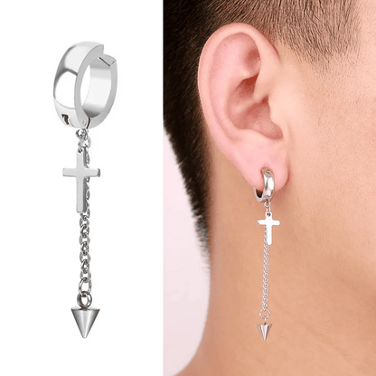 Silver Clip-On Earrings (No Piercing Required)