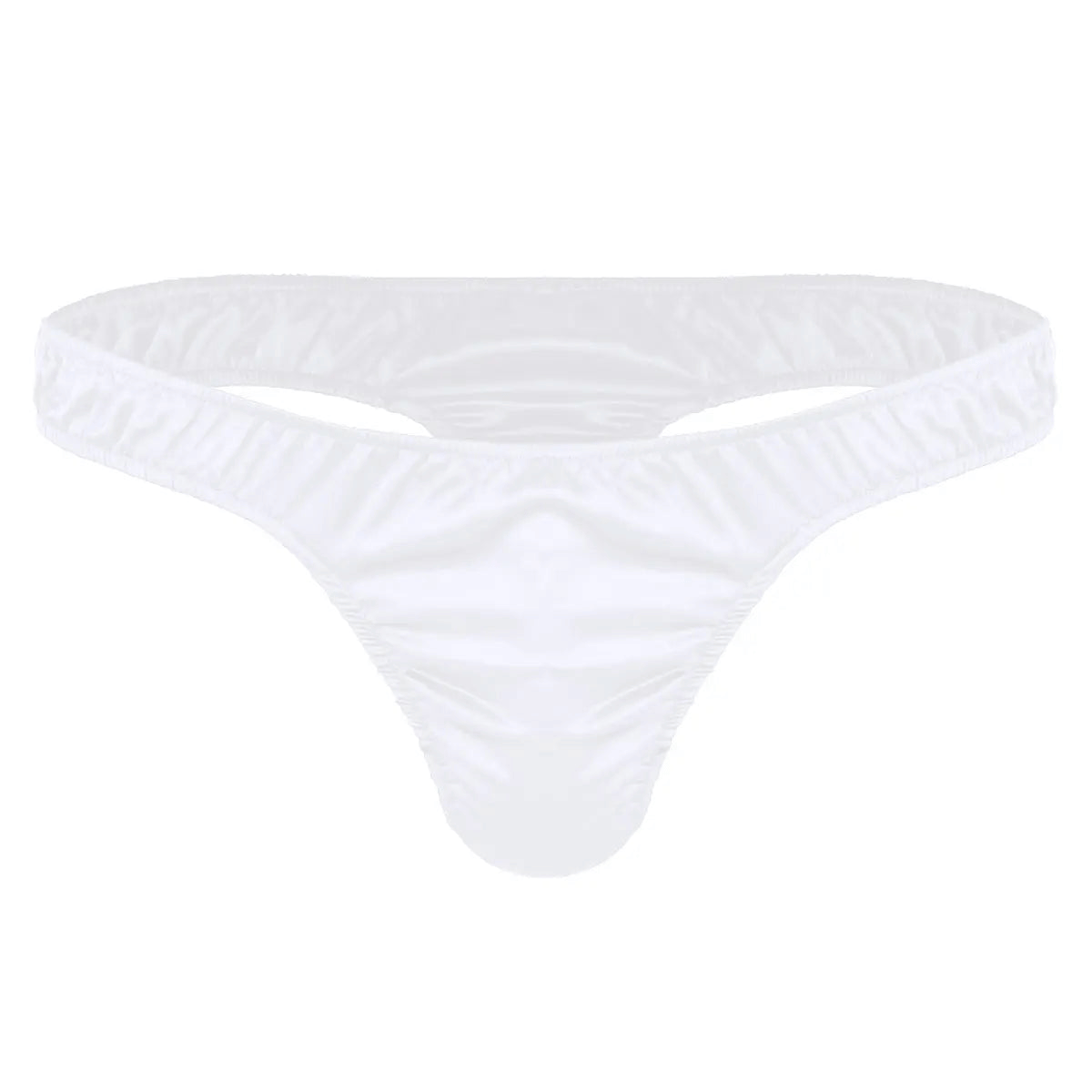 Classic white satin underwear