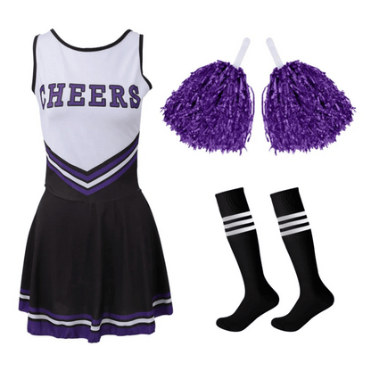 Cheerleader Costume Uniform Dress