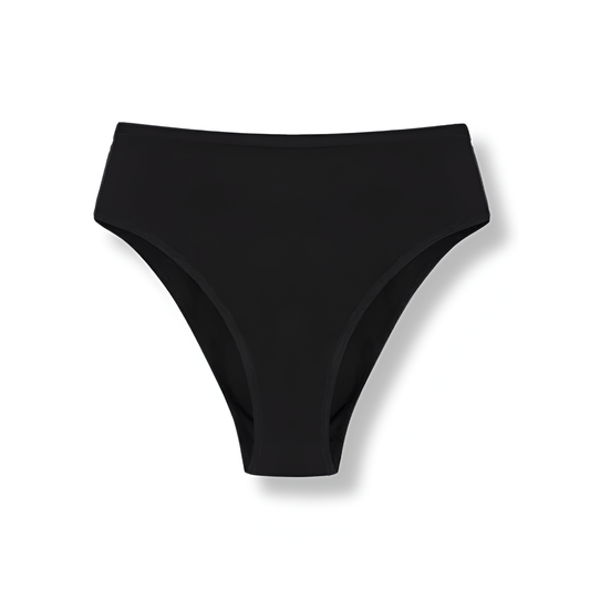 High-Waisted Cotton Panties - 2 Pack