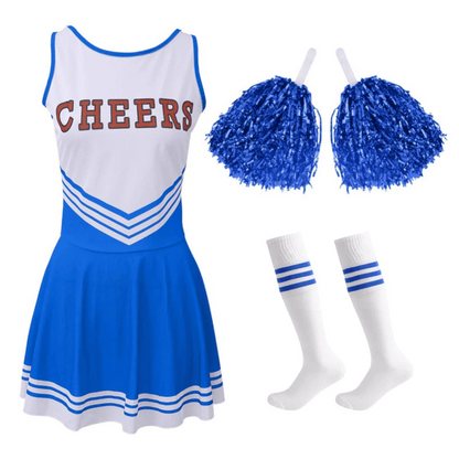 Cheerleader Costume Uniform Dress