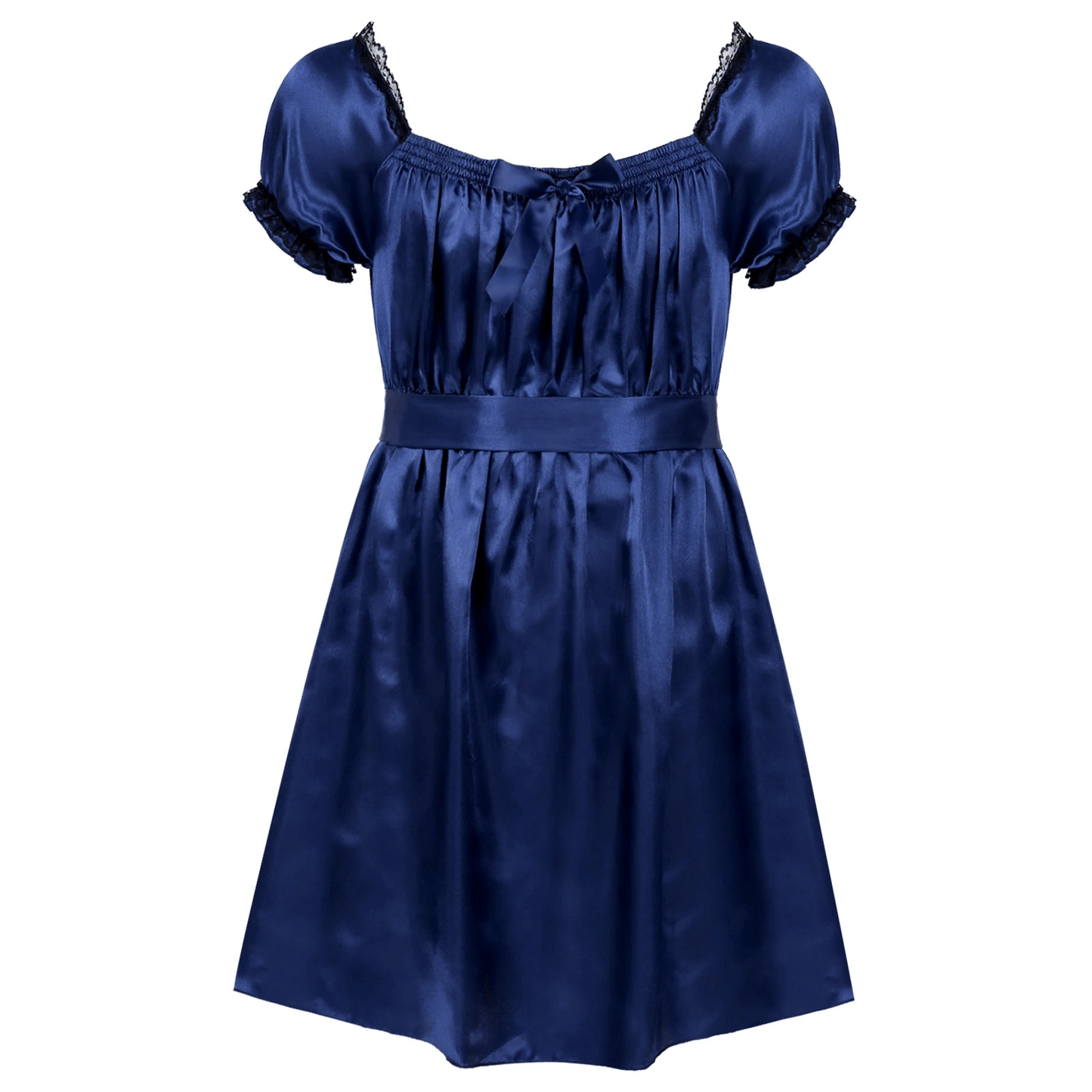 navy blue nightwear dress for feminine boy