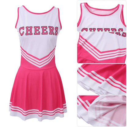 Cheerleader Costume Uniform Dress