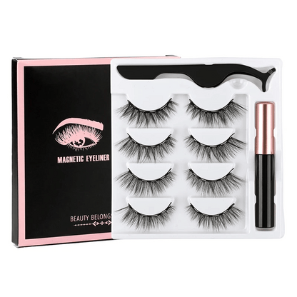 Ready-to-Use Magnetic Eyelashes Kit