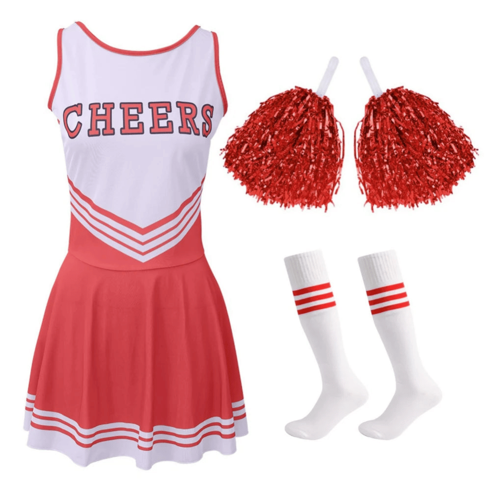 Cheerleader Costume Uniform Dress