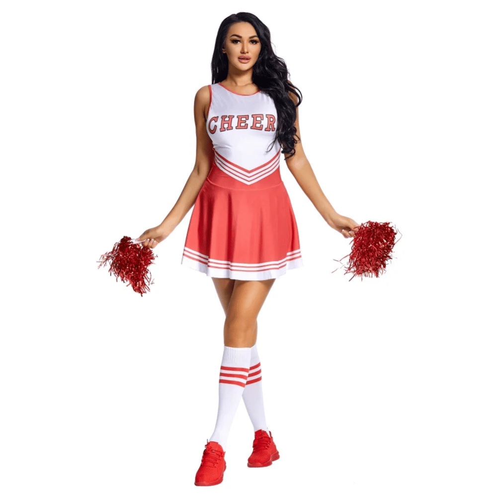 Cheerleader Costume Uniform Dress