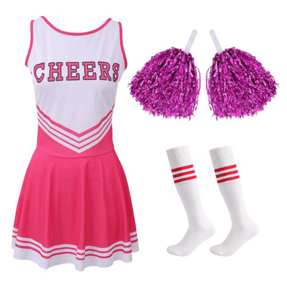 Cheerleader Costume Uniform Dress