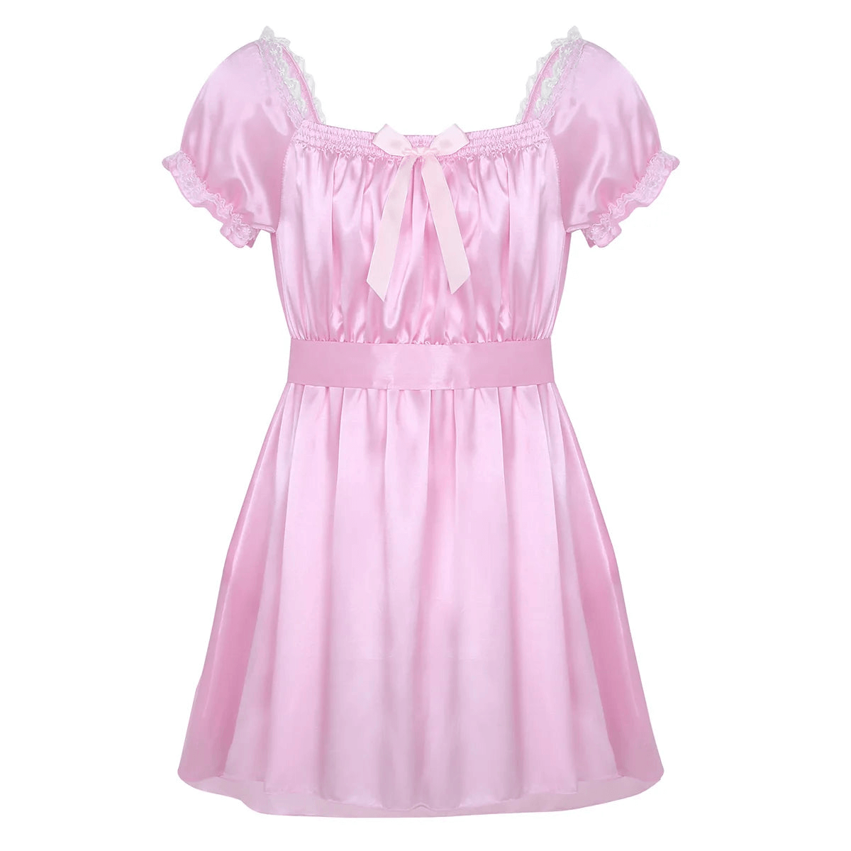 pink Nightgown feminine cute for femboys