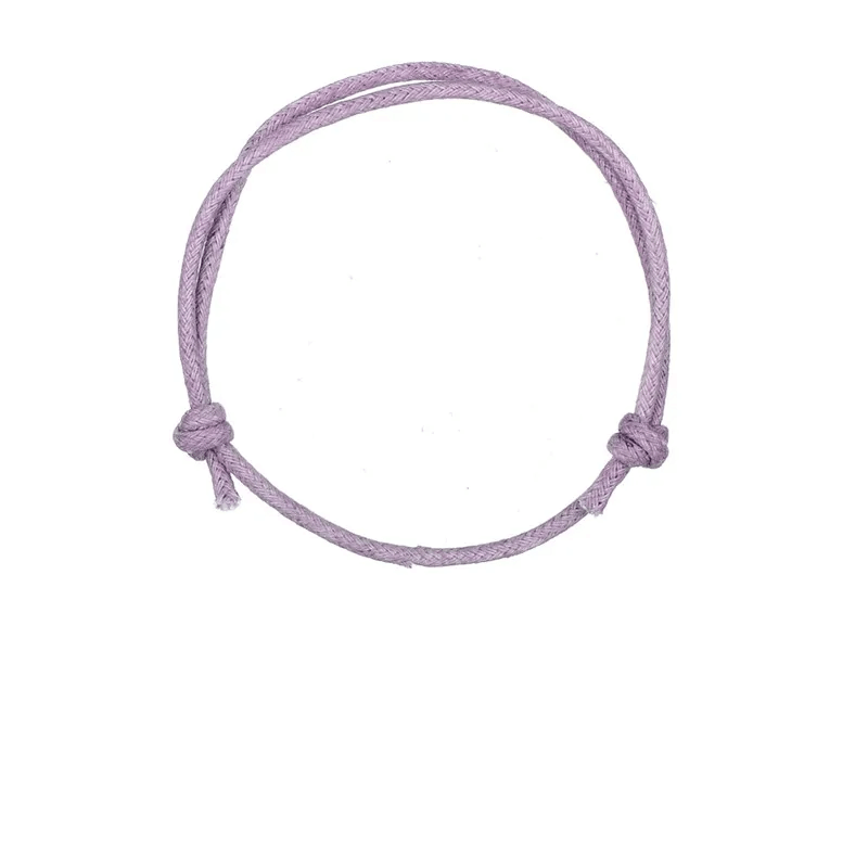 Adjustable Colorful Friendship Cord Bracelets - 10-Pack