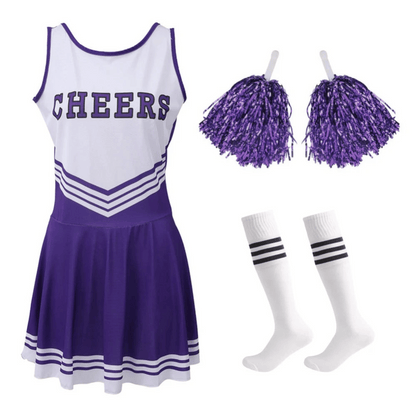 Cheerleader Costume Uniform Dress