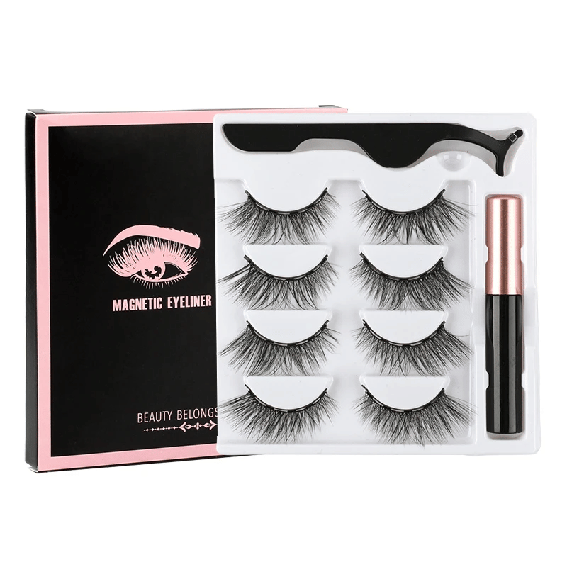 Ready-to-Use Magnetic Eyelashes Kit