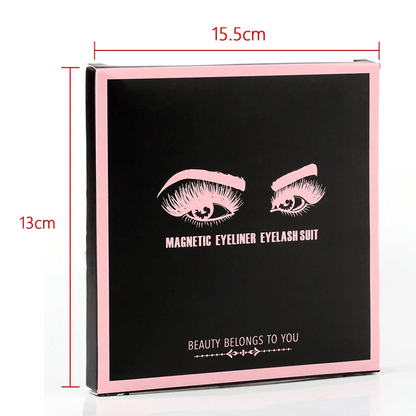 Ready-to-Use Magnetic Eyelashes Kit