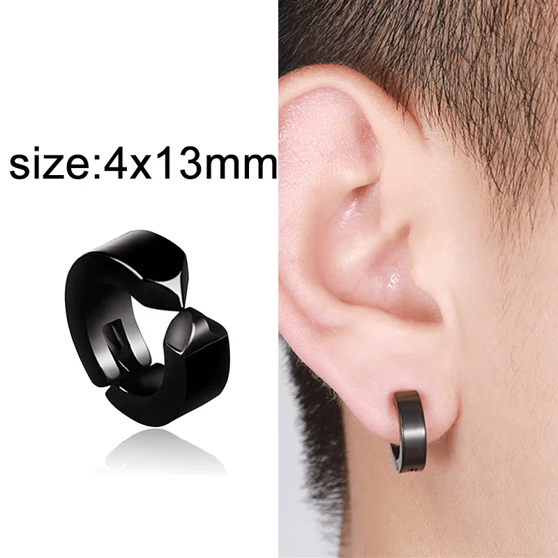 Gothic Style Clip-On Earrings (No Piercing Required)