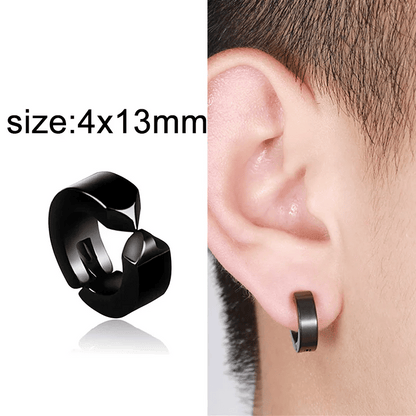 Gothic Style Clip-On Earrings (No Piercing Required)