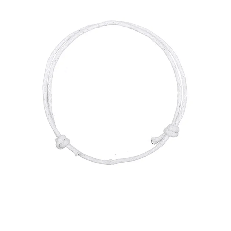 Adjustable Colorful Friendship Cord Bracelets - 10-Pack